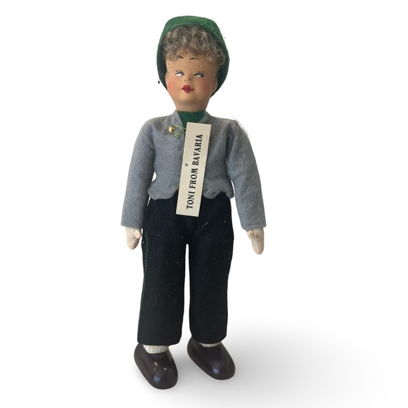 Other - Vintage Bavarian Travel Doll